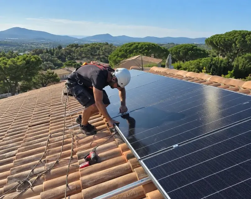 Installateur panneaux solaires Mornans — pose photovoltaïque sur toiture